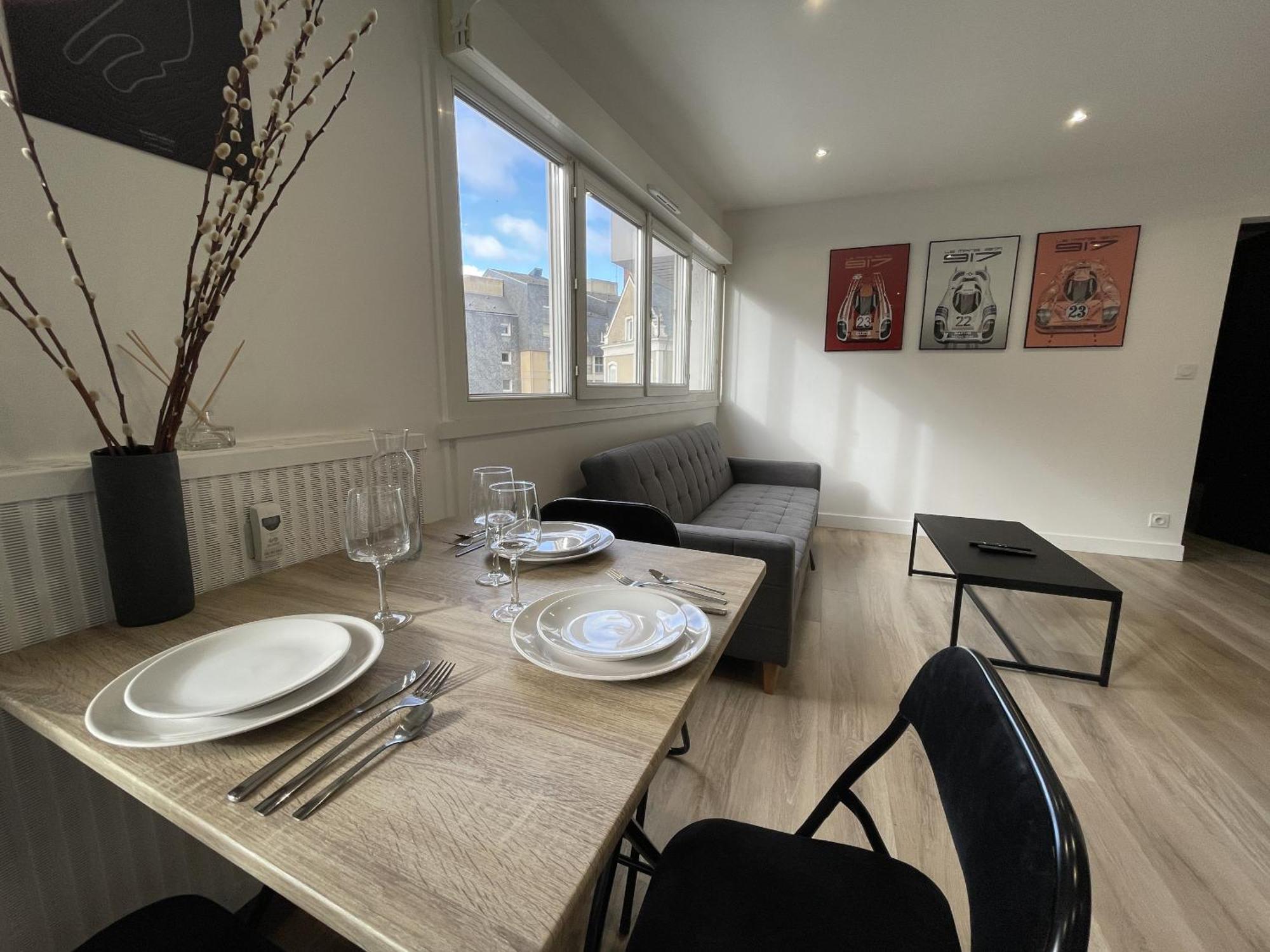 Le Scuderia - Centre - 3 Pers - Reve Au Mans Apartment Le Mans Bagian luar foto