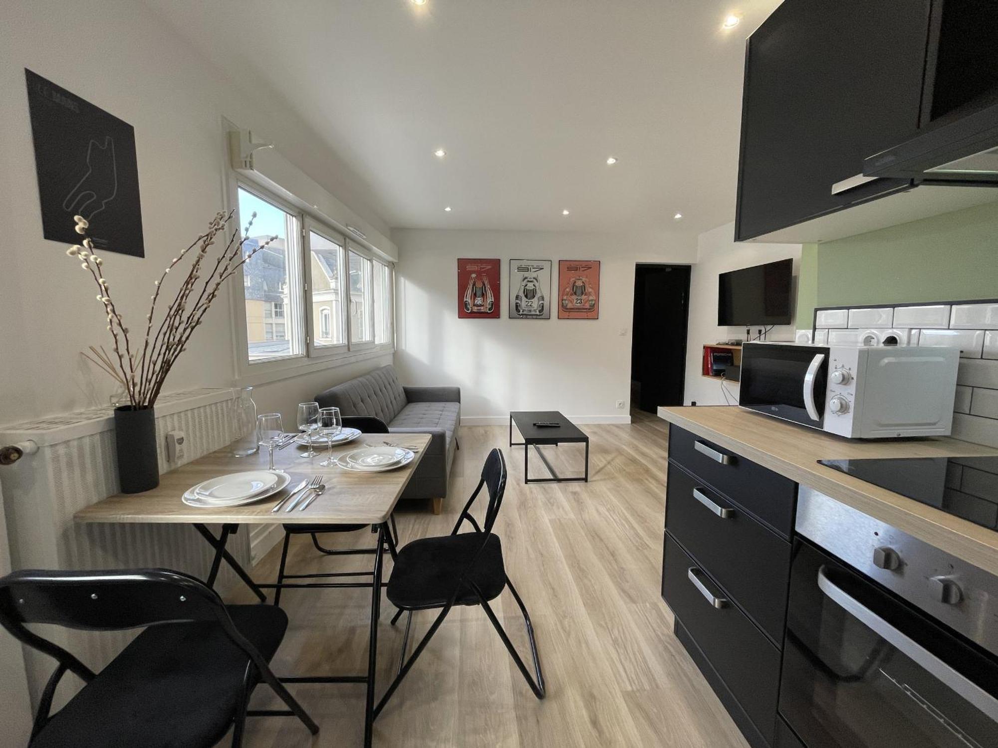 Le Scuderia - Centre - 3 Pers - Reve Au Mans Apartment Le Mans Bagian luar foto